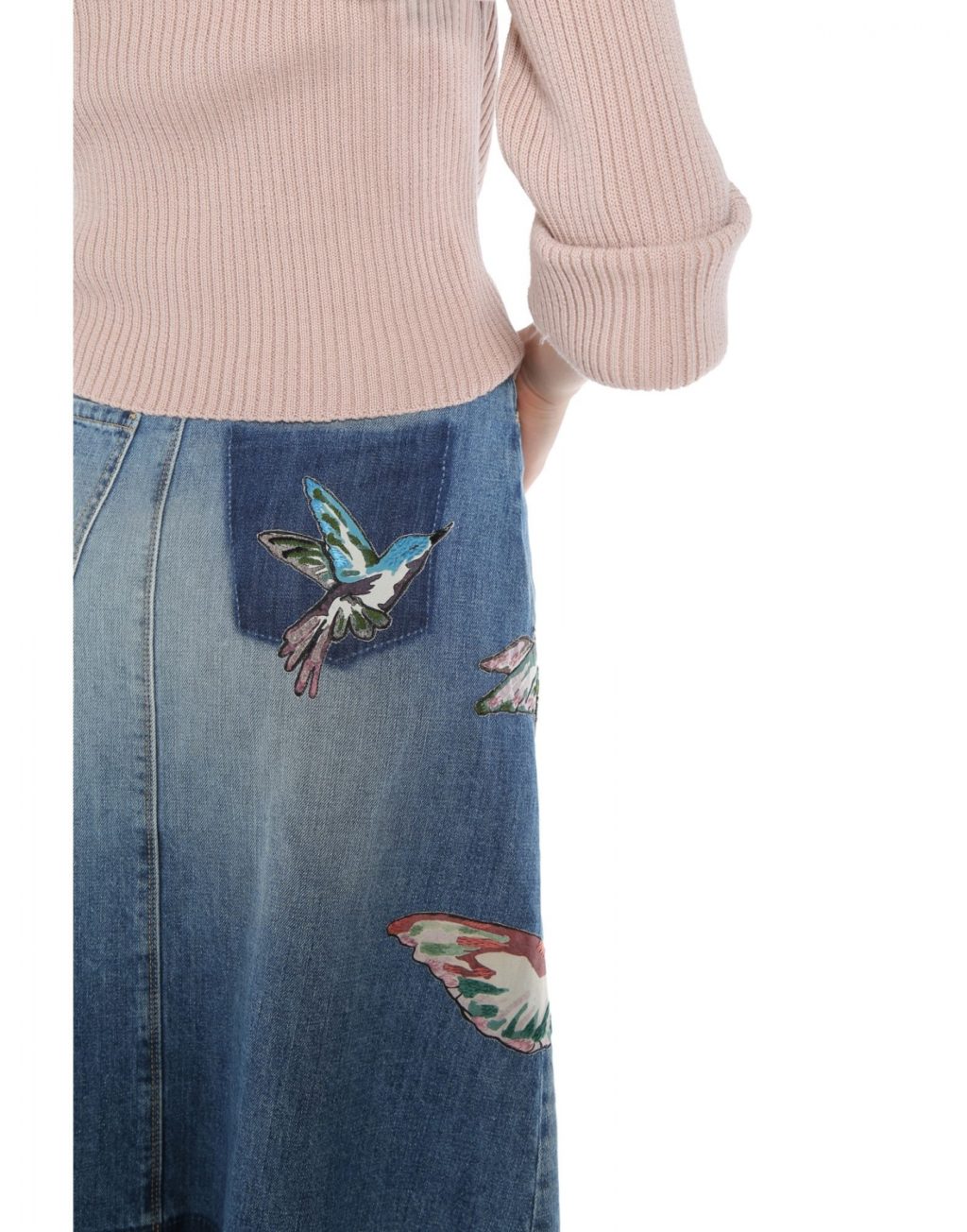 RED Valentino Denim Skirt - Image 5