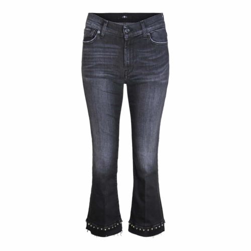 7 For All Mankind Rock Cropped Boot Jeans