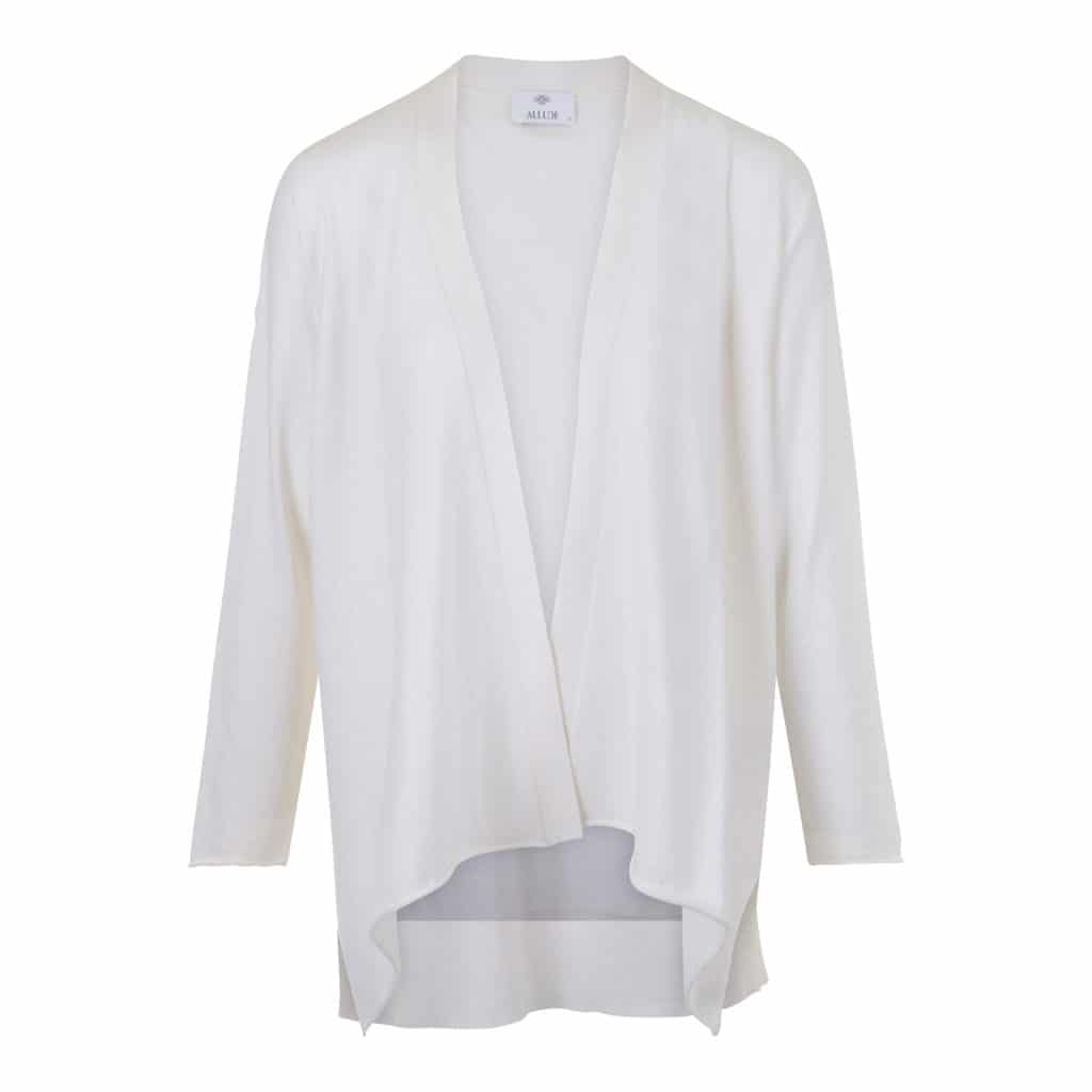ALLUDE White Cardigan