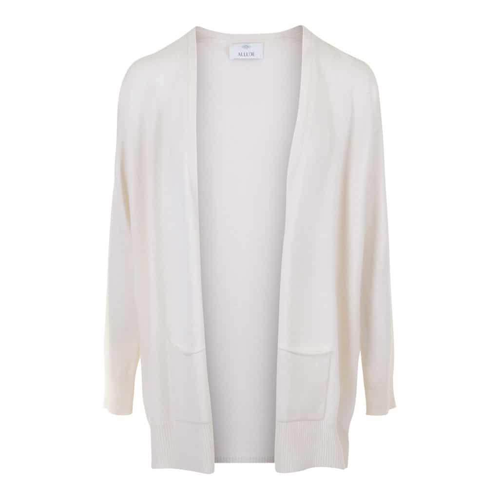 ALLUDE Cashmere Lang Cardigan