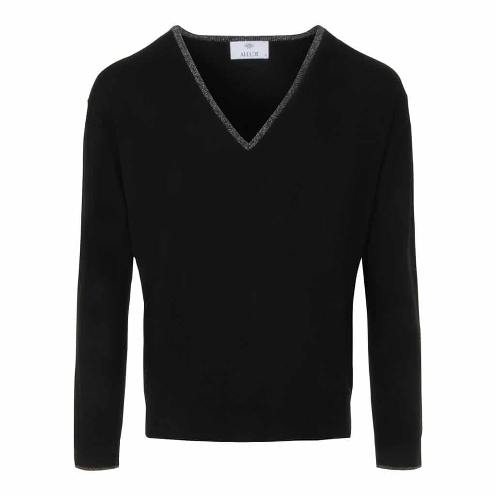 ALLUDE V-Hals pullover