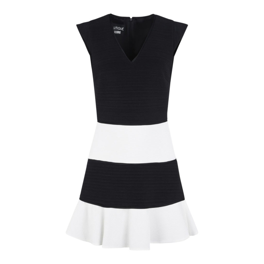 Boutique Moschino Black & White Dress