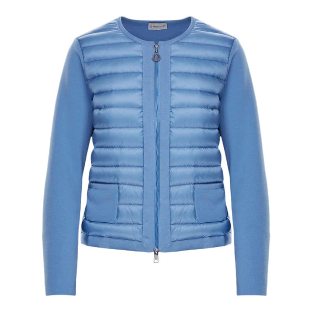 Moncler Light Blue Cardigan