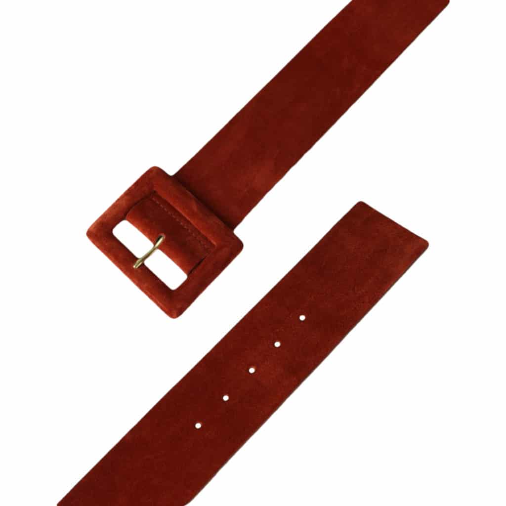 Orciani Suede Leather Belt