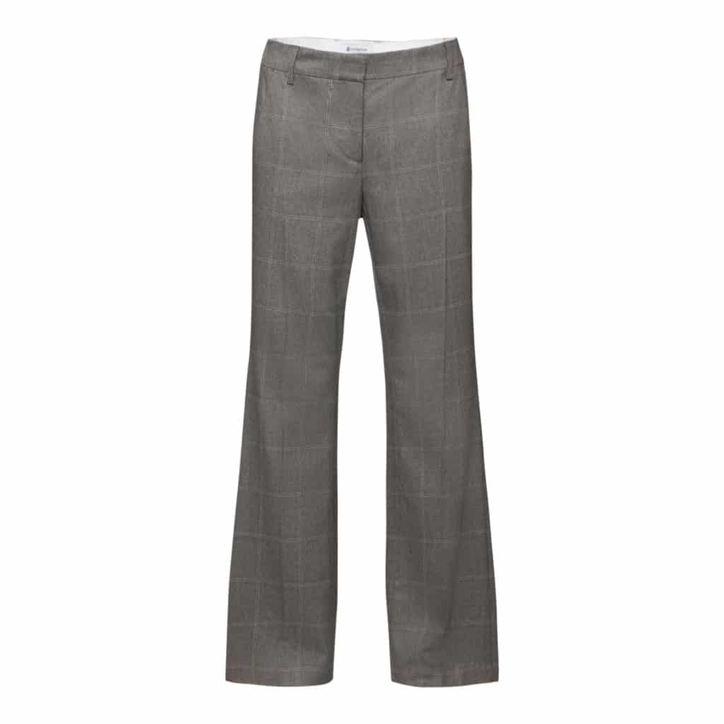 Dondup Stretch Checkered Trompet pants
