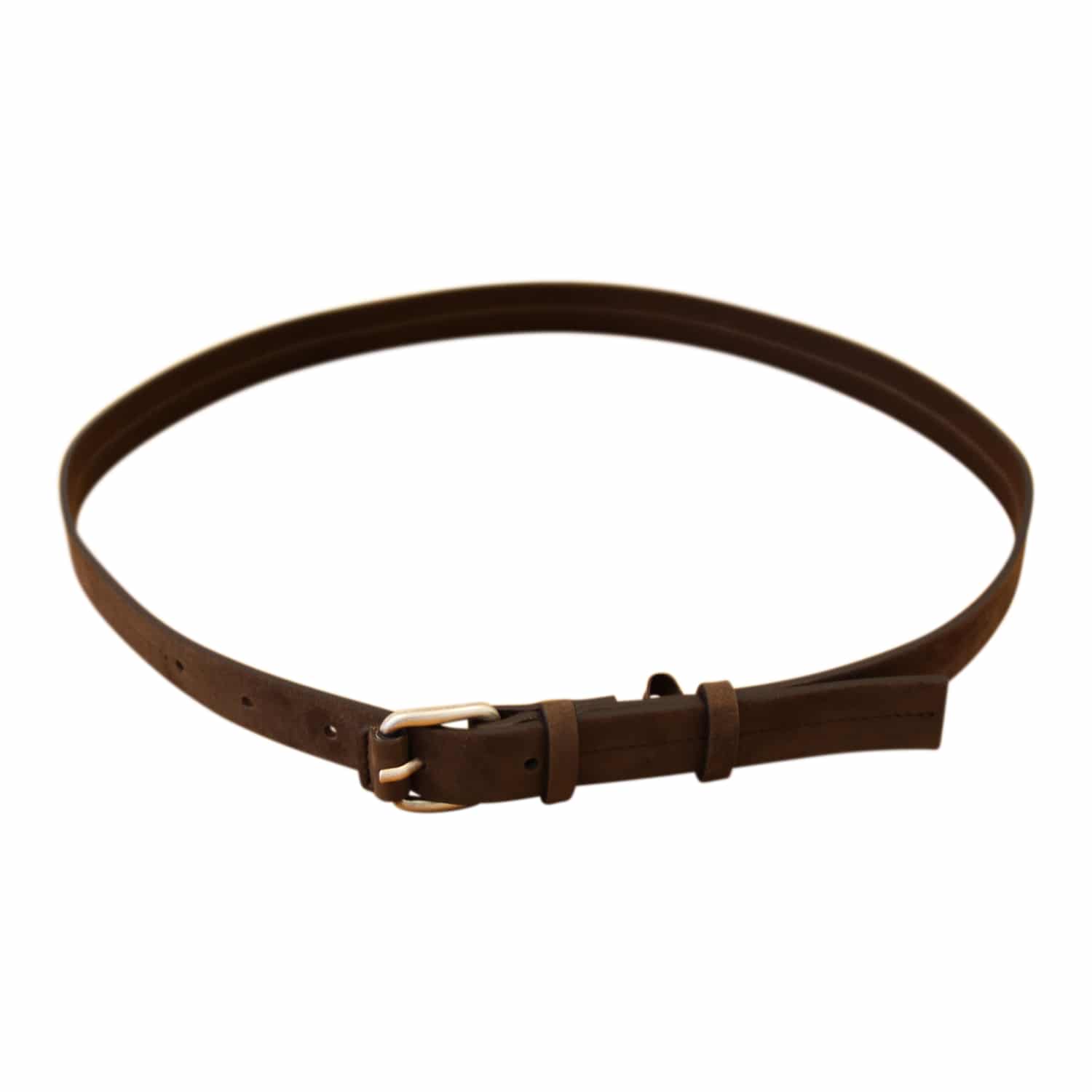 Elise Gug Brown Belt - LAURA THOMSEN LUXURY