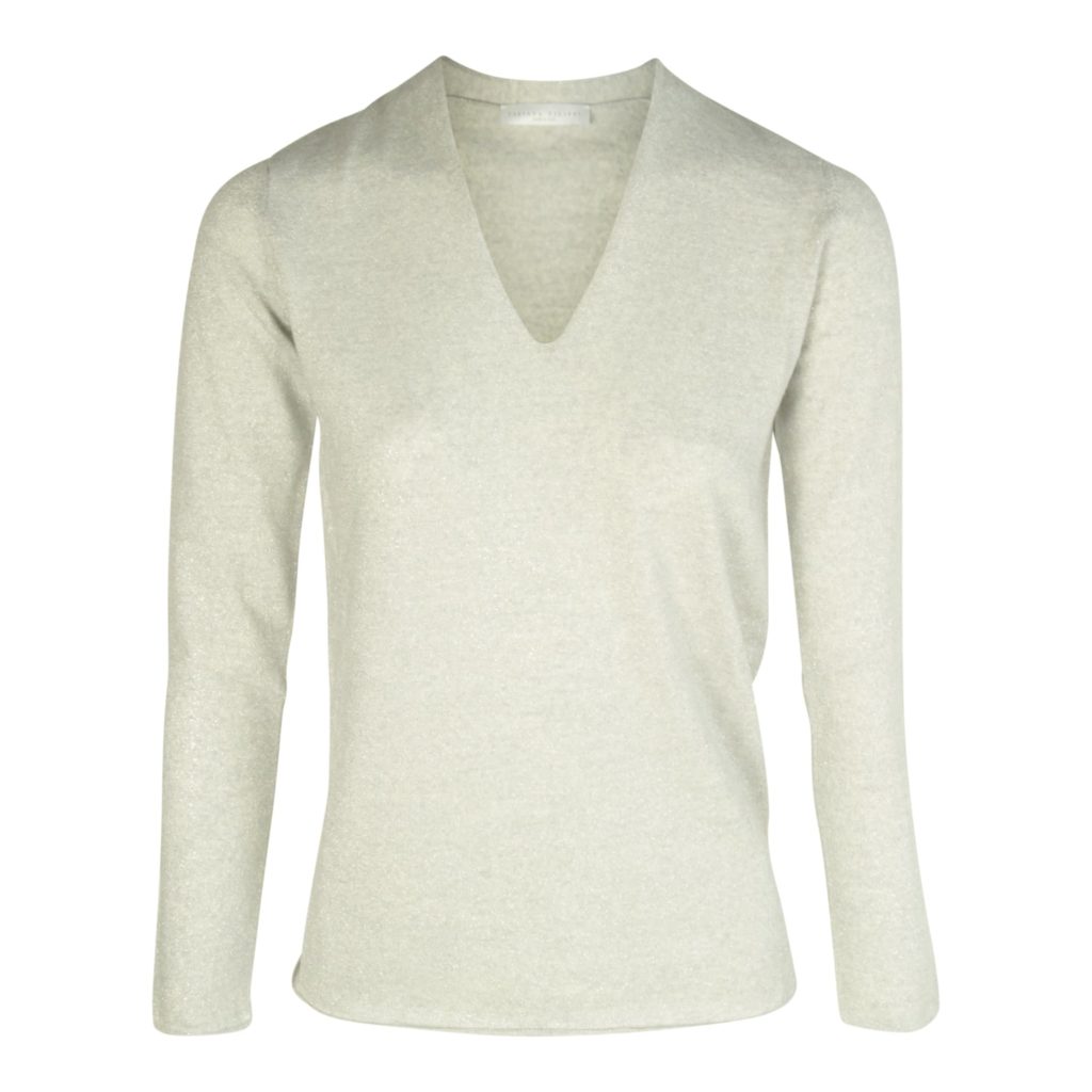 Fabiana Filippi Silver Blouse
