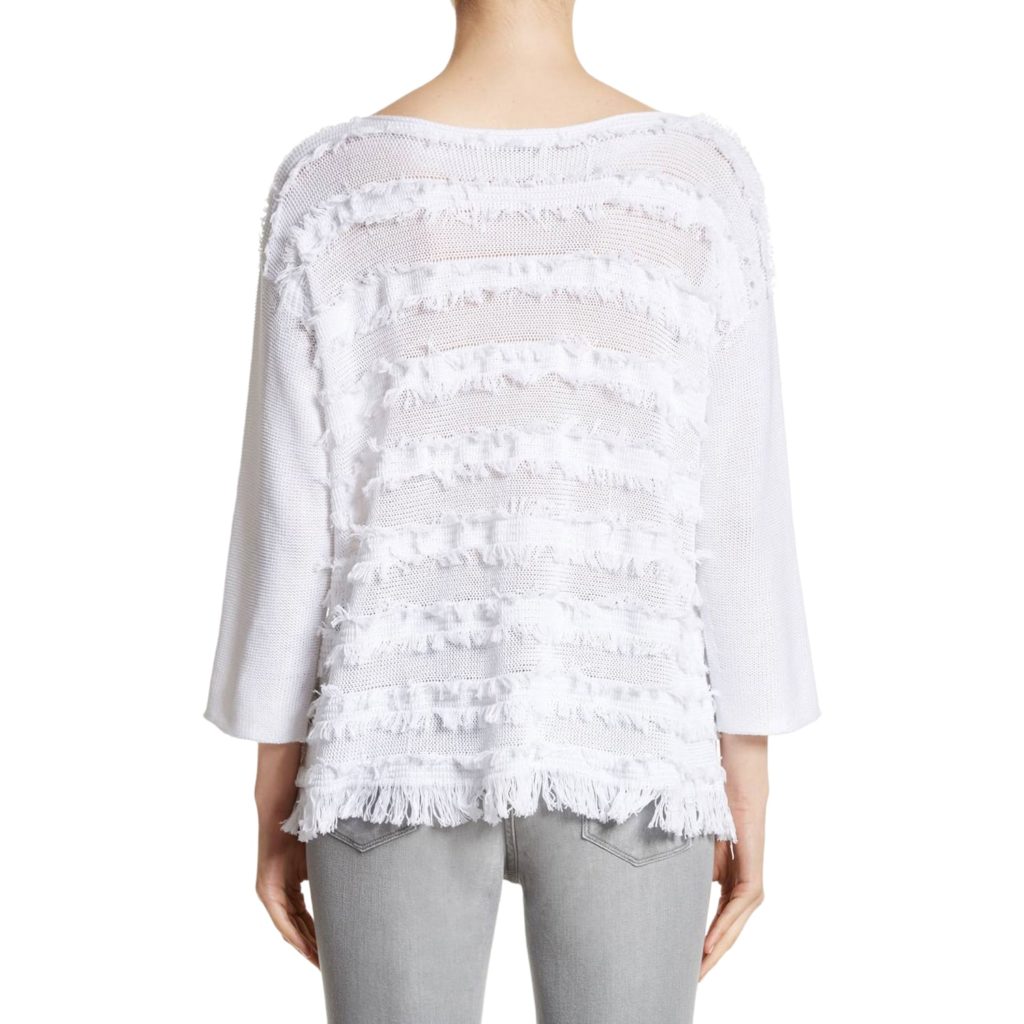 Fabiana Filippi White Cotton Pullover - Image 4