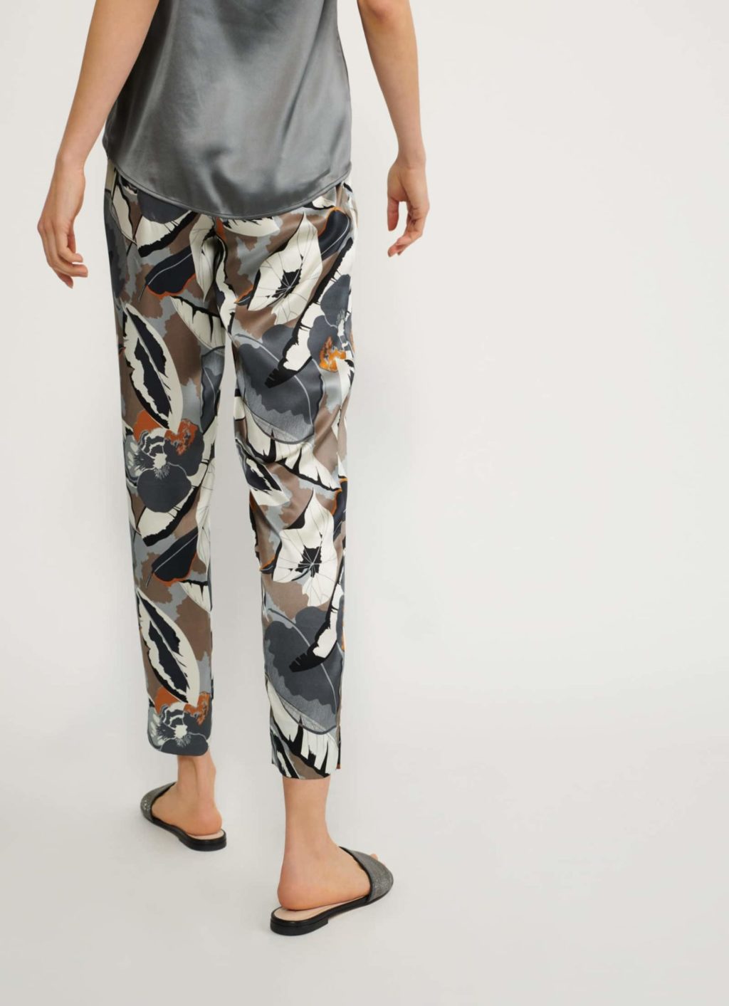 Fabiana Filippi Patterned Silk Pants - Image 2