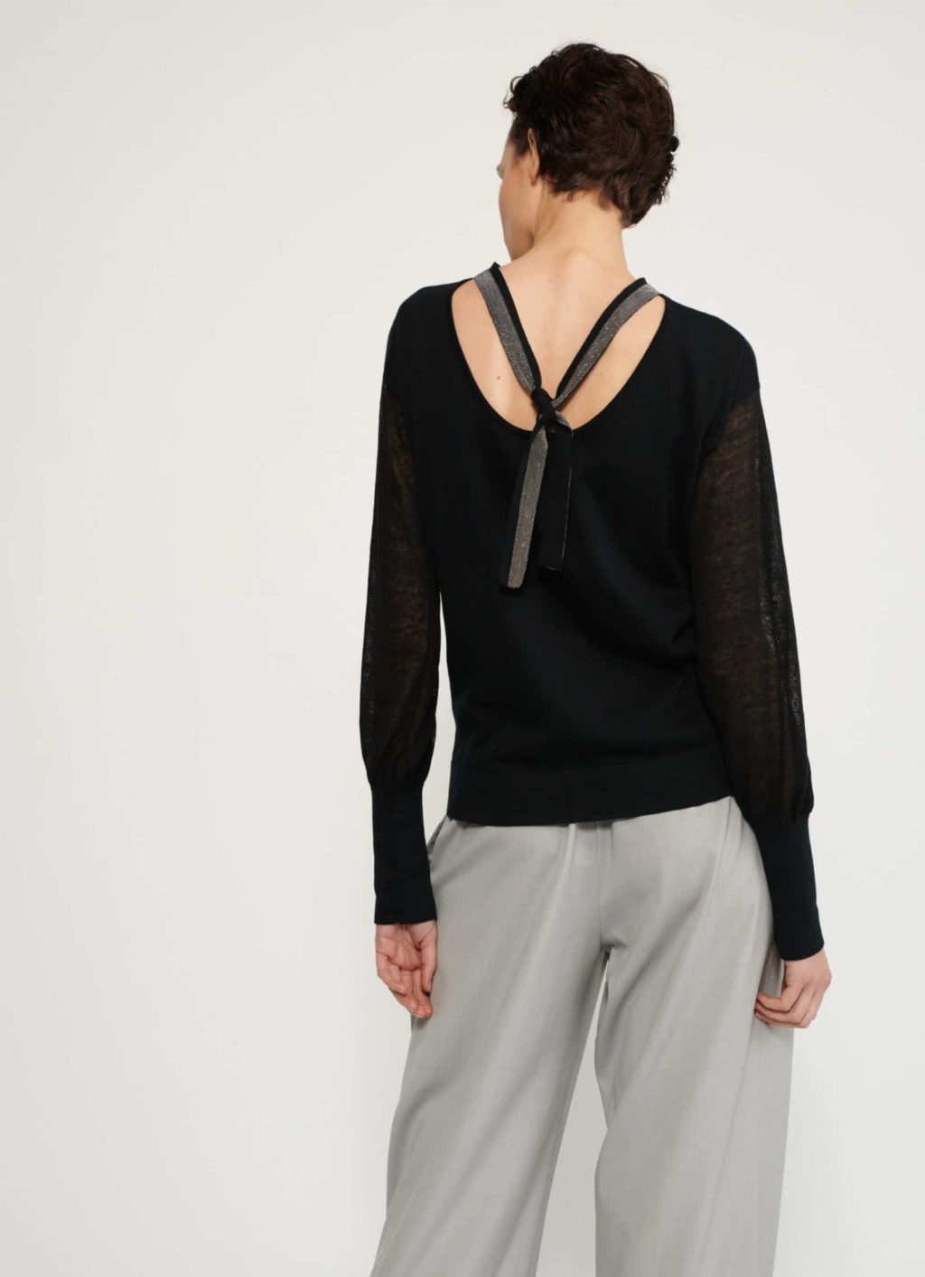 Fabiana Filippi Black Pullover - Image 2