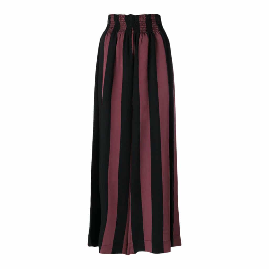 Forte Forte Satin Striped smock pants