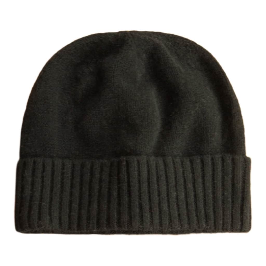 ALLUDE Black Cashmere Hat