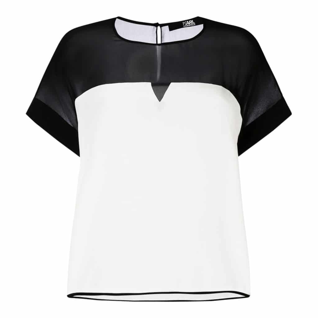 Karl Lagerfeld Silke Bluse