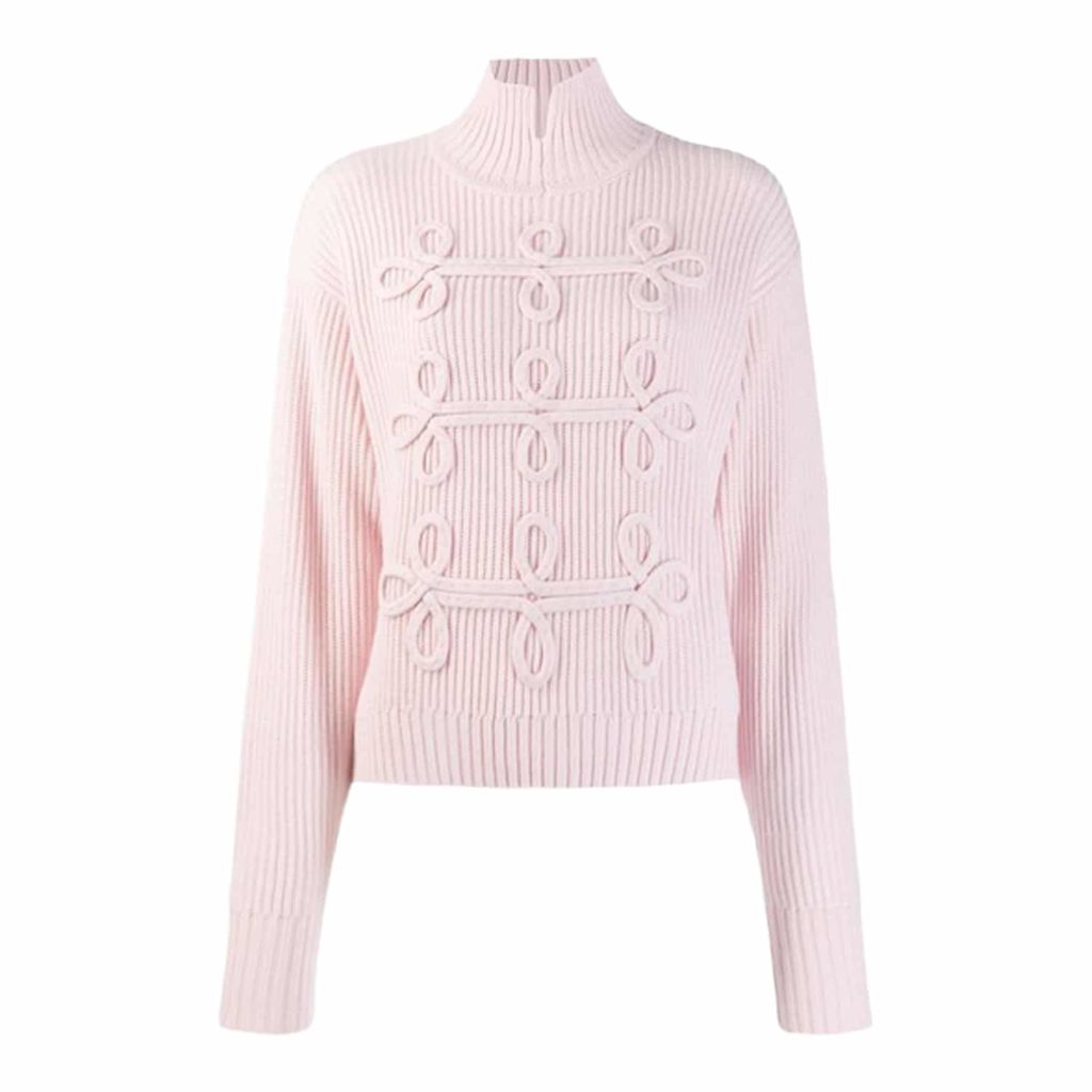 Karl Lagerfeld Rosa Detalje Sweater