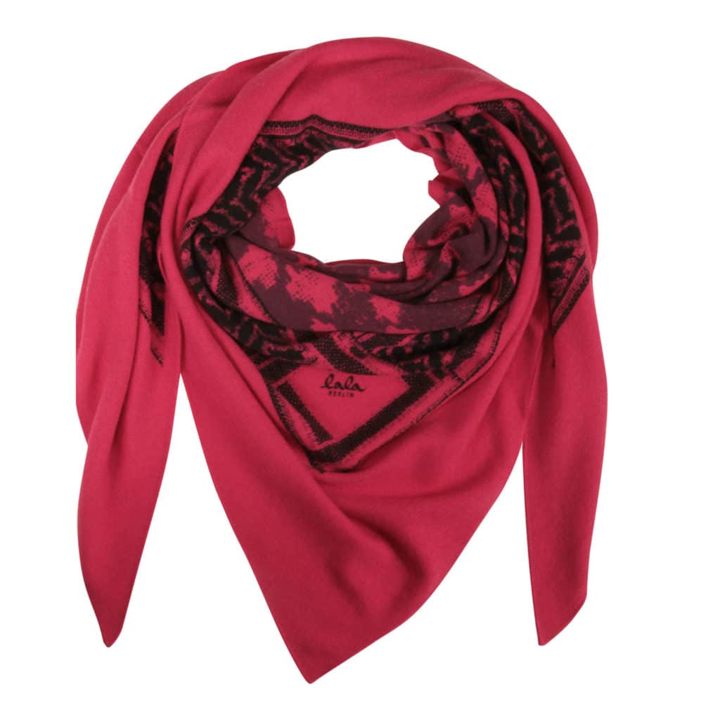 Lala Berlin Triangle Pepita Scarf Big Hollywood