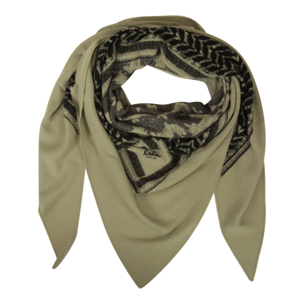 Lala Berlin Triangle Pepita Scarf Big Plancton