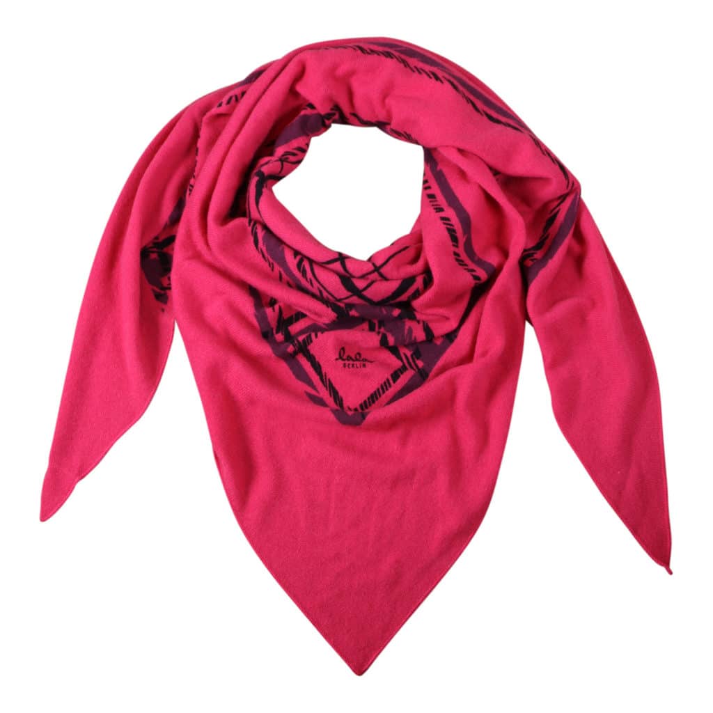 Lala Berlin Triangle Check Scarf Big Hollywood