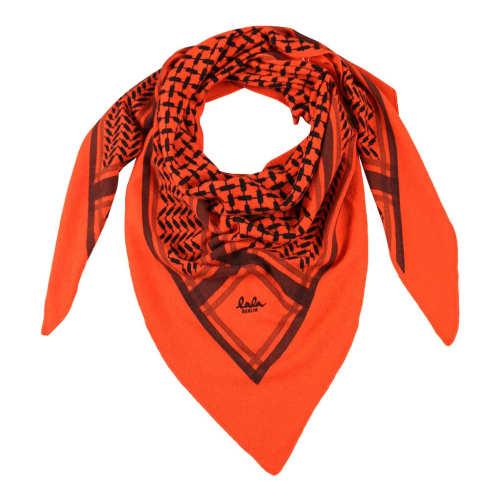 Lala Berlin Triangle Trinity Classic Scarf Neo Shock
