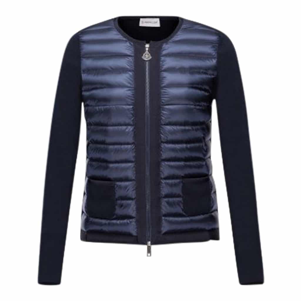 Moncler Blue Cardigan