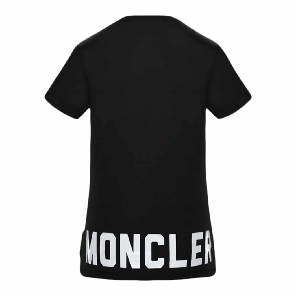 Moncler Girocollo T-shirt with Logo Bagpå - Image 2