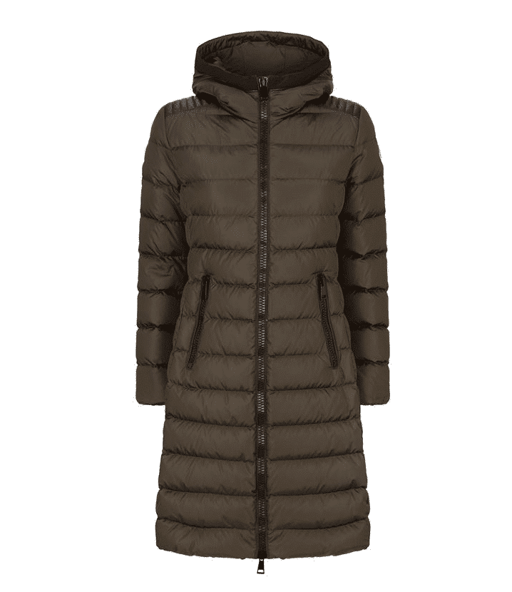 Moncler Green Taleve Coat - LAURA THOMSEN LUXURY