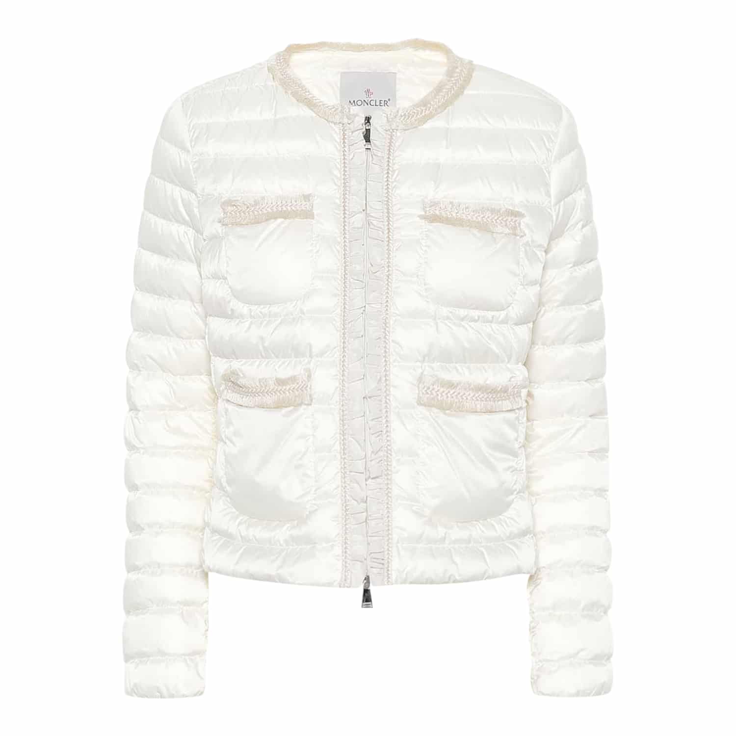 Moncler Wellington Jacket Creme - LAURA THOMSEN LUXURY