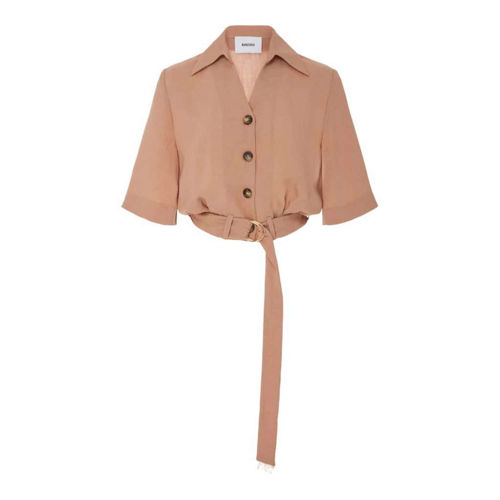 Nanushka Cayne Bluse