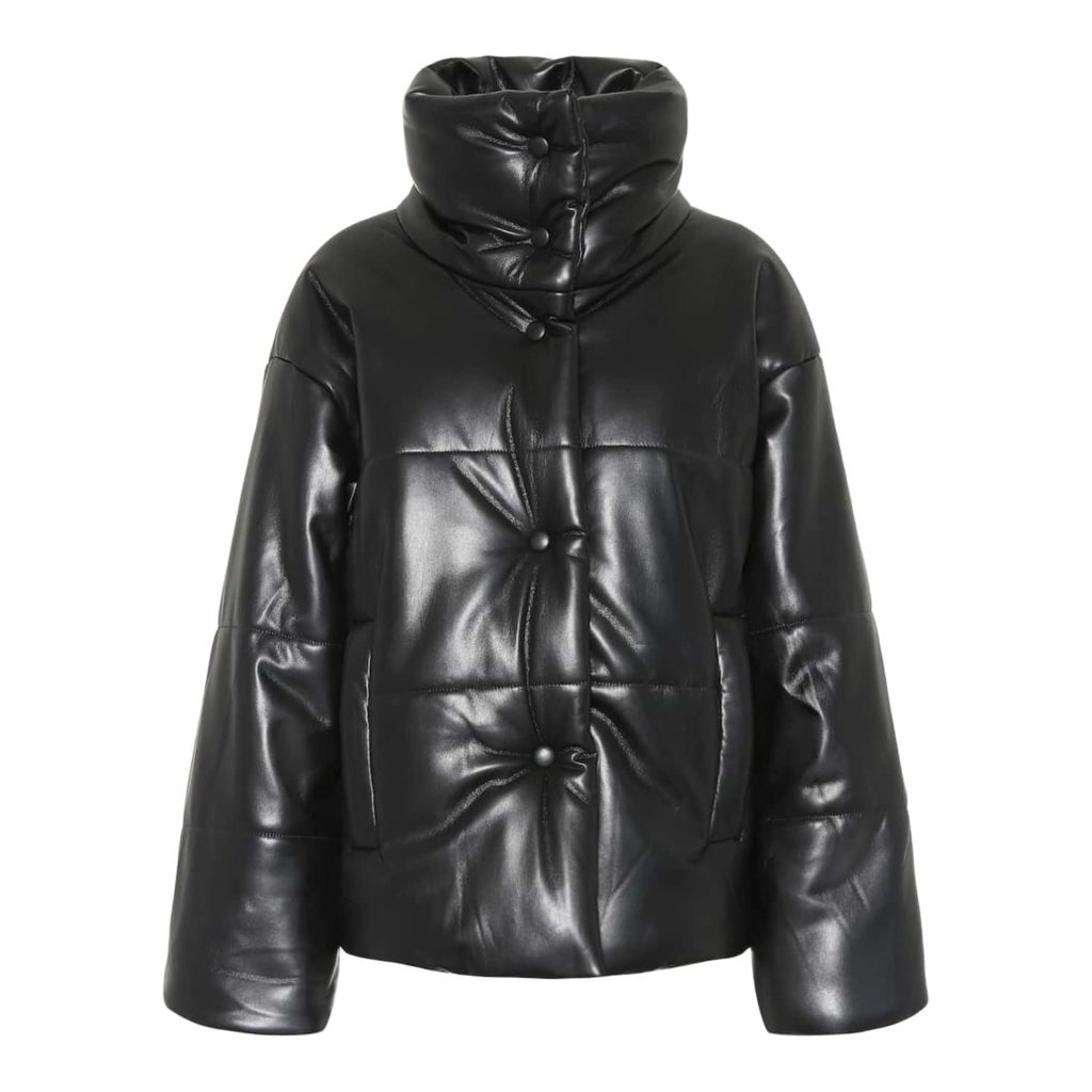 Nanushka Hide Black Jacket