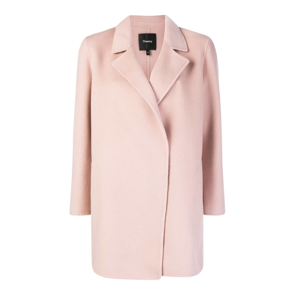Theory Checkered Coat