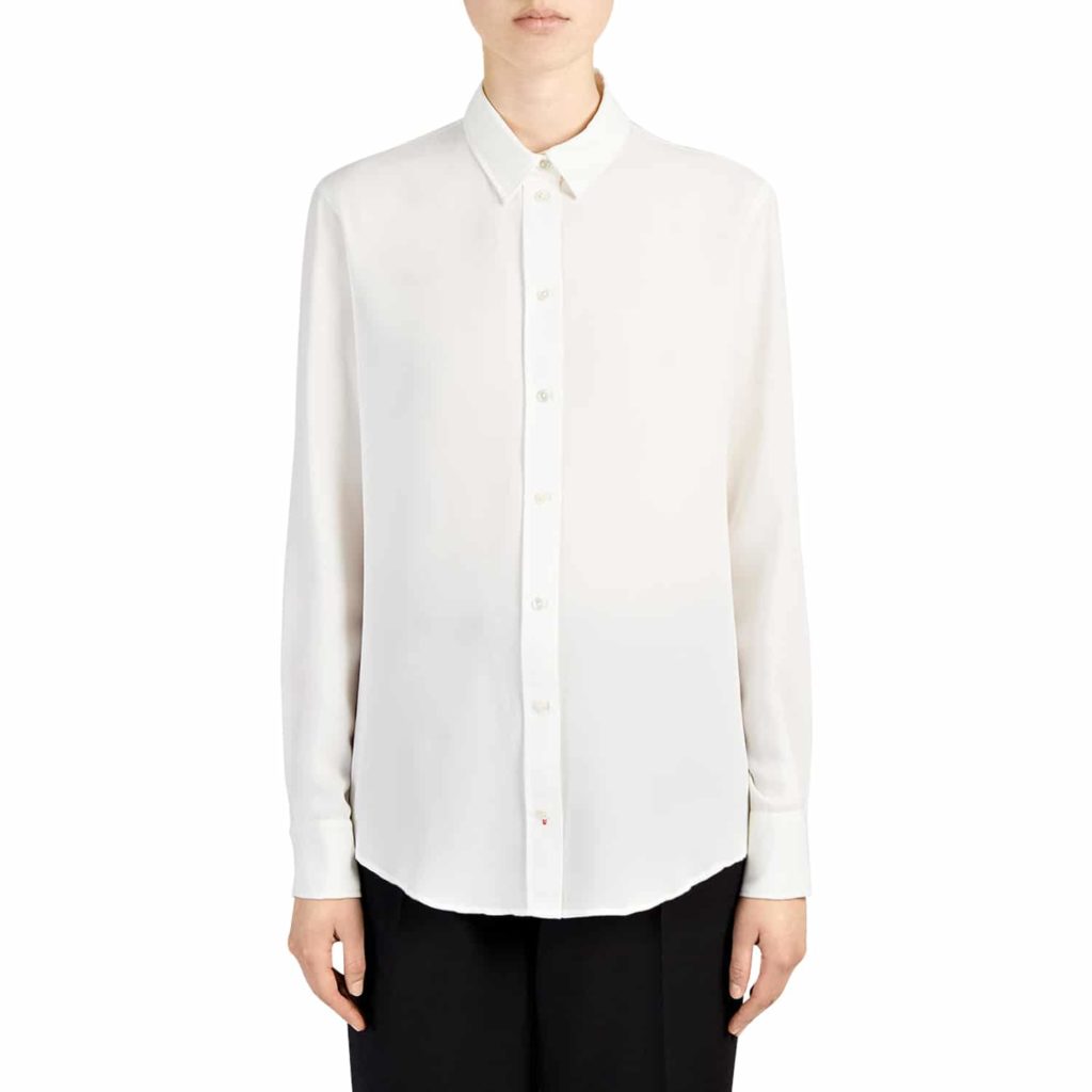 Joseph New Garcon Silk Rib Blouse