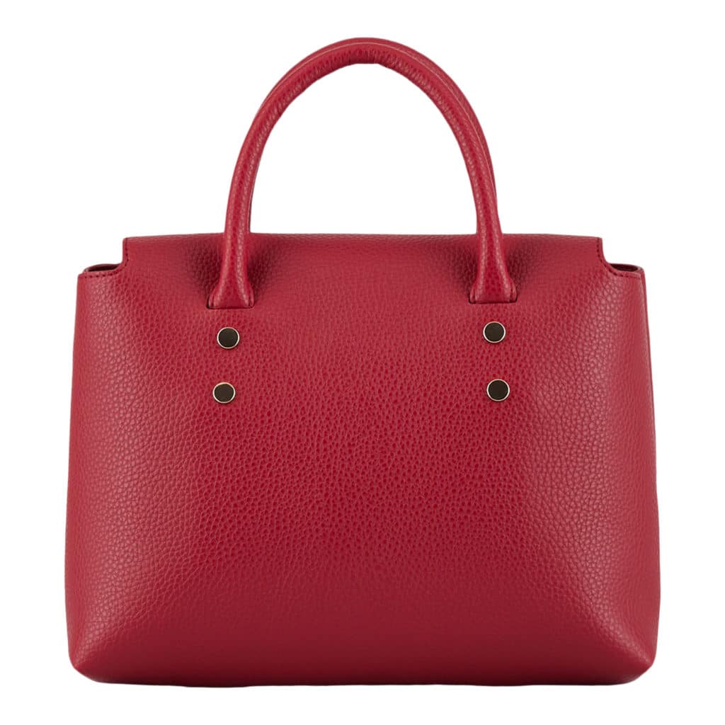 Emporio Armani Rød Håndtaske Med Logo