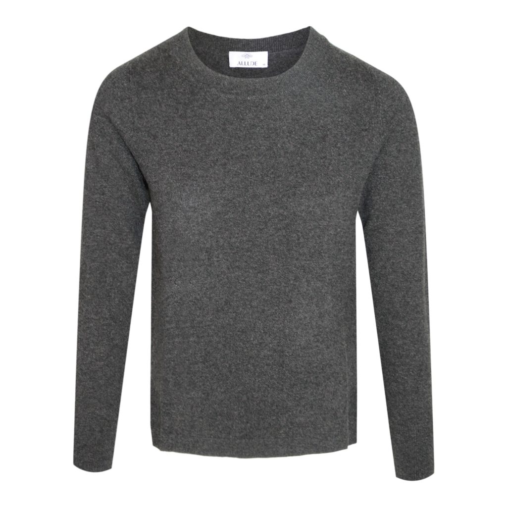 Allude Darkgrey Cashmere Knit