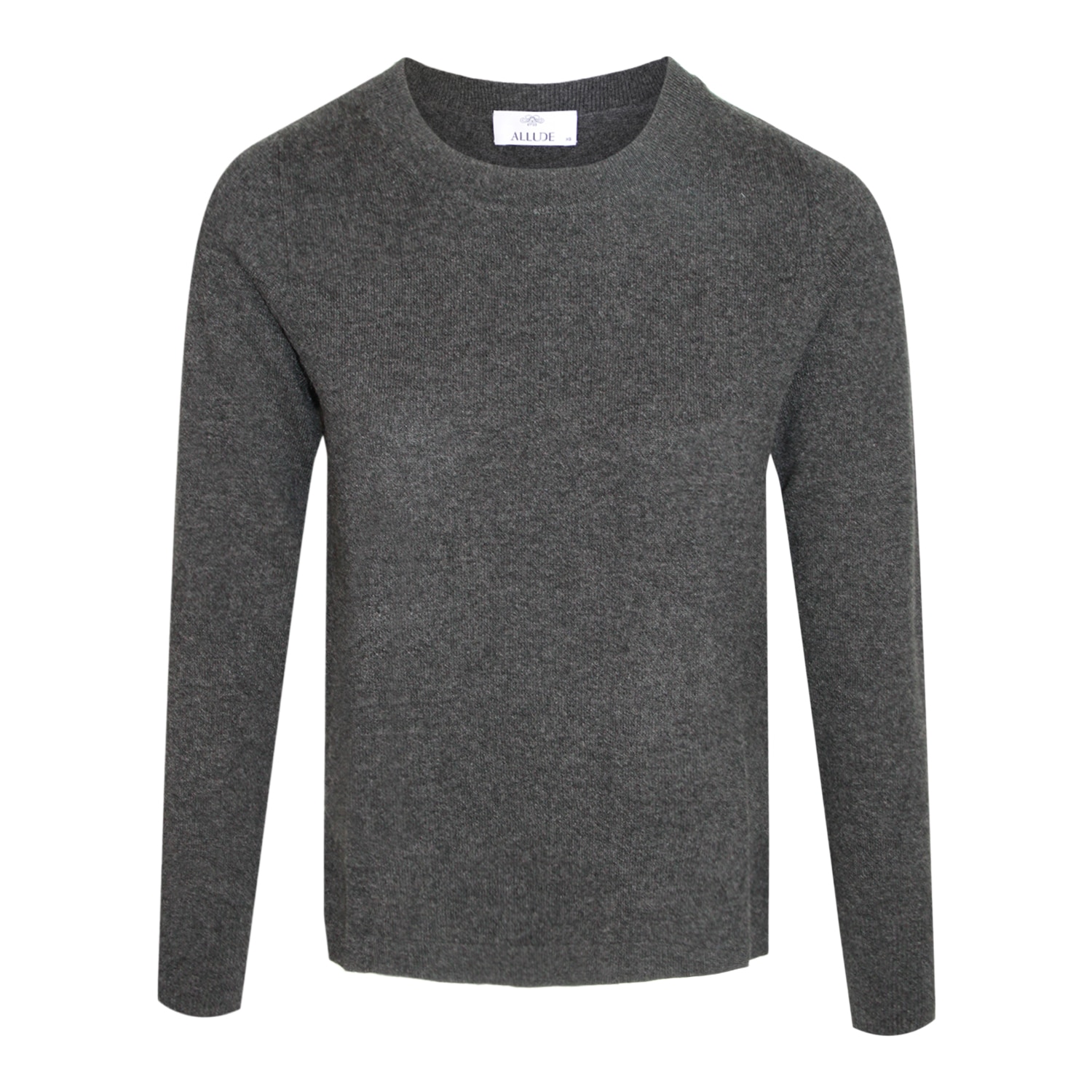 Allude Darkgrey Cashmere Knit - LAURA THOMSEN LUXURY