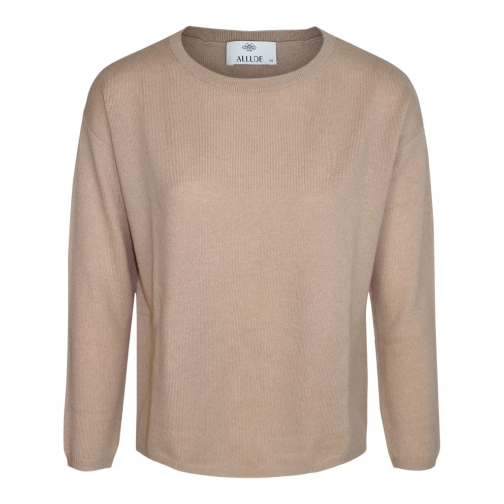 Allude Boatneck Cashmere Knit
