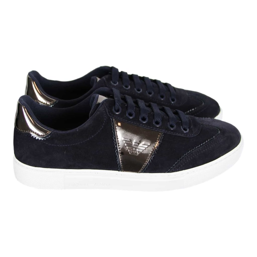 Emporio Armani Blue Sneakers