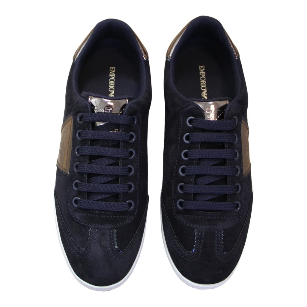 Emporio Armani Blue Sneakers