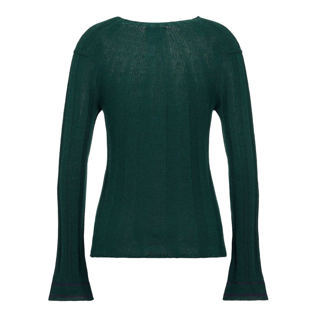 Emporio Armani Green Knitted Sweater