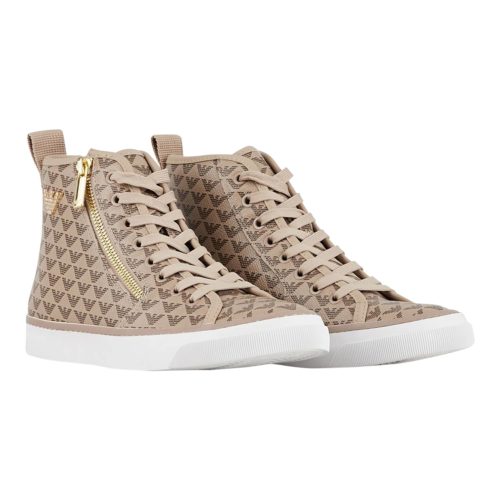 Emporio Armani Beige Sneakers