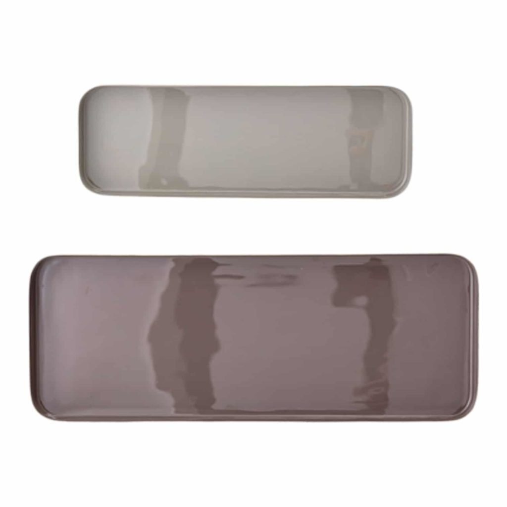 Bloomingville Tray Multi Colored Metal Set - Image 3