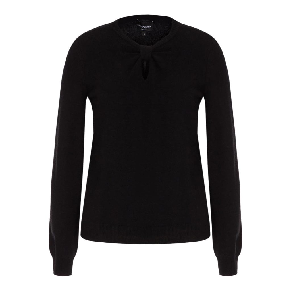 Emporio Armani Black Knit Shirt