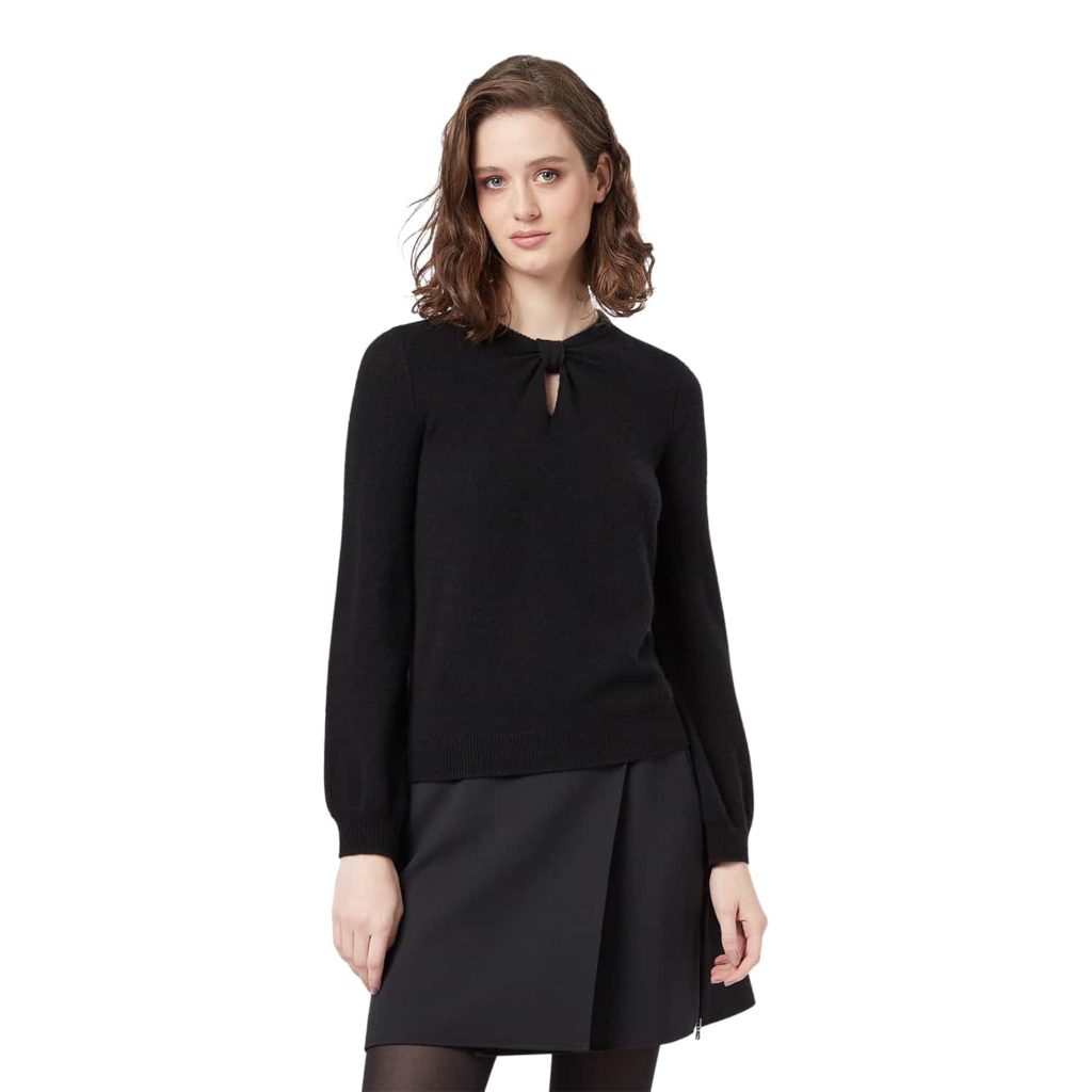 Emporio Armani Black Knit Shirt