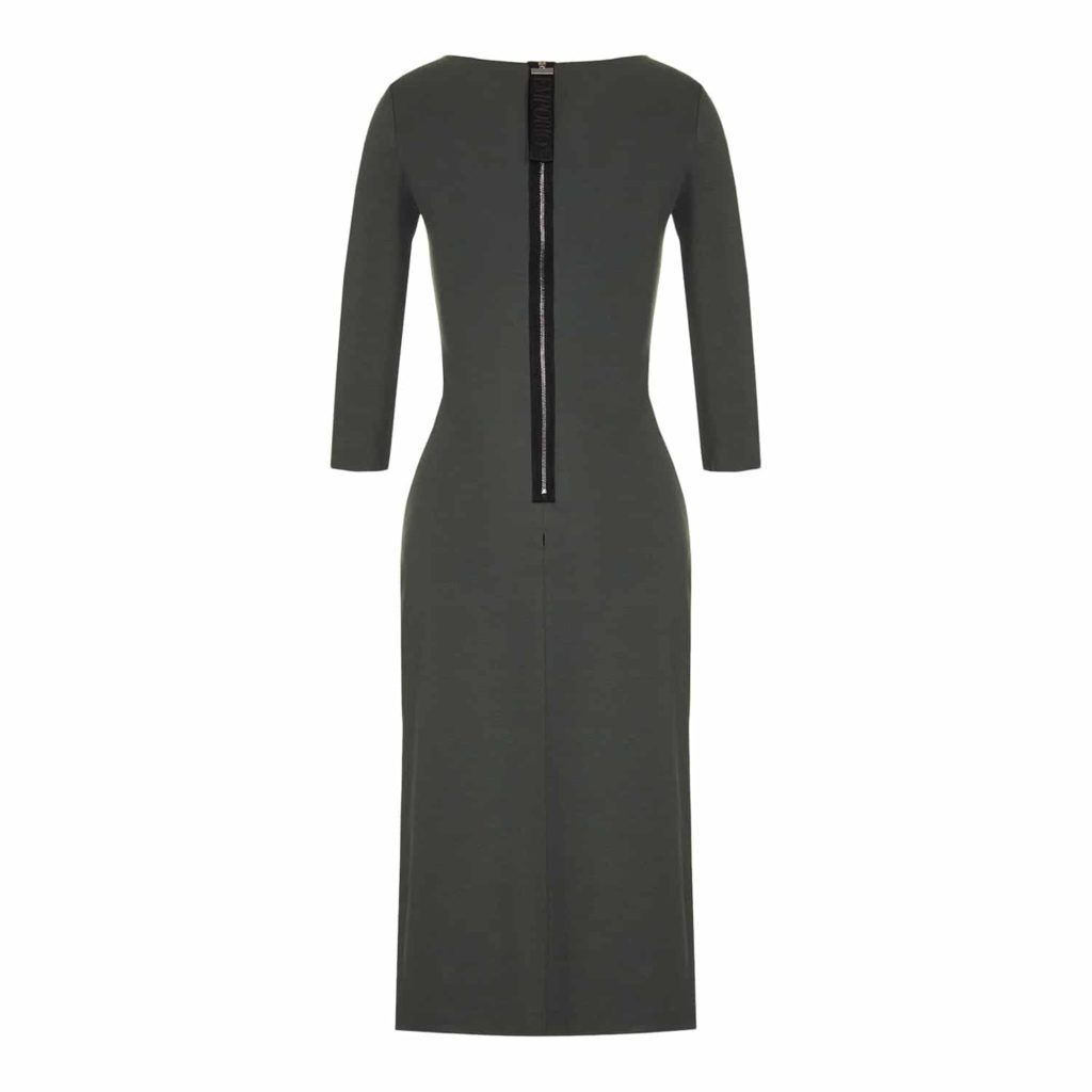 Emporio Armani Draperet Jersey Dress - Image 2
