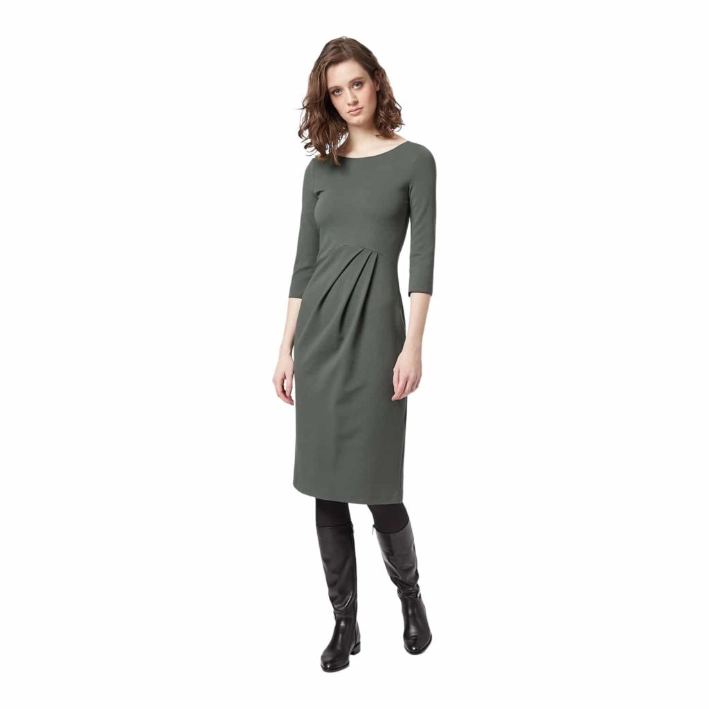 Emporio Armani Draperet Jersey Dress - Image 3