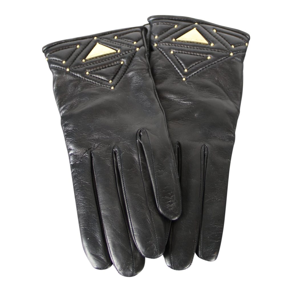 Emporio Armani Leather Cloves