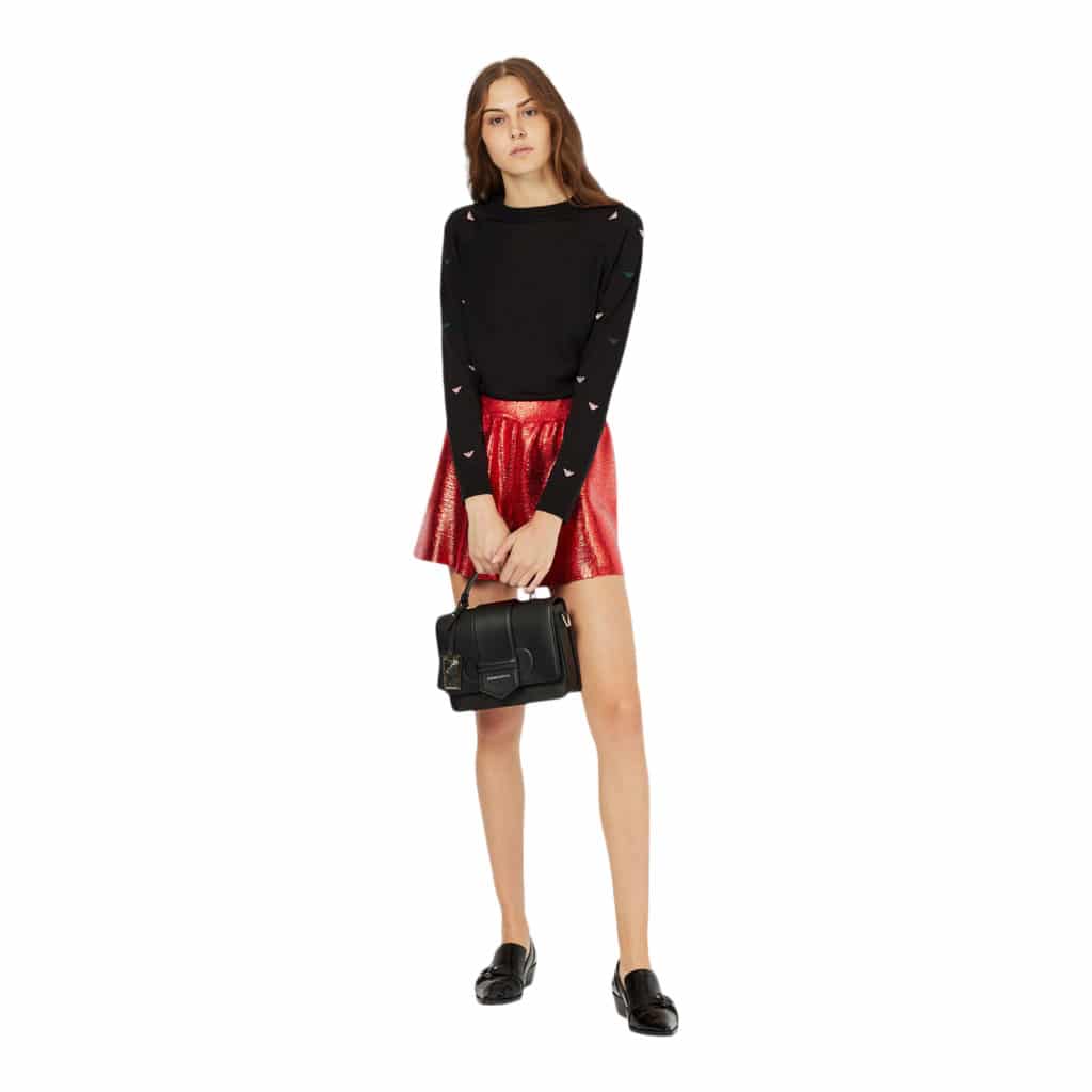 Emporio Armani Black Knitted Sweater