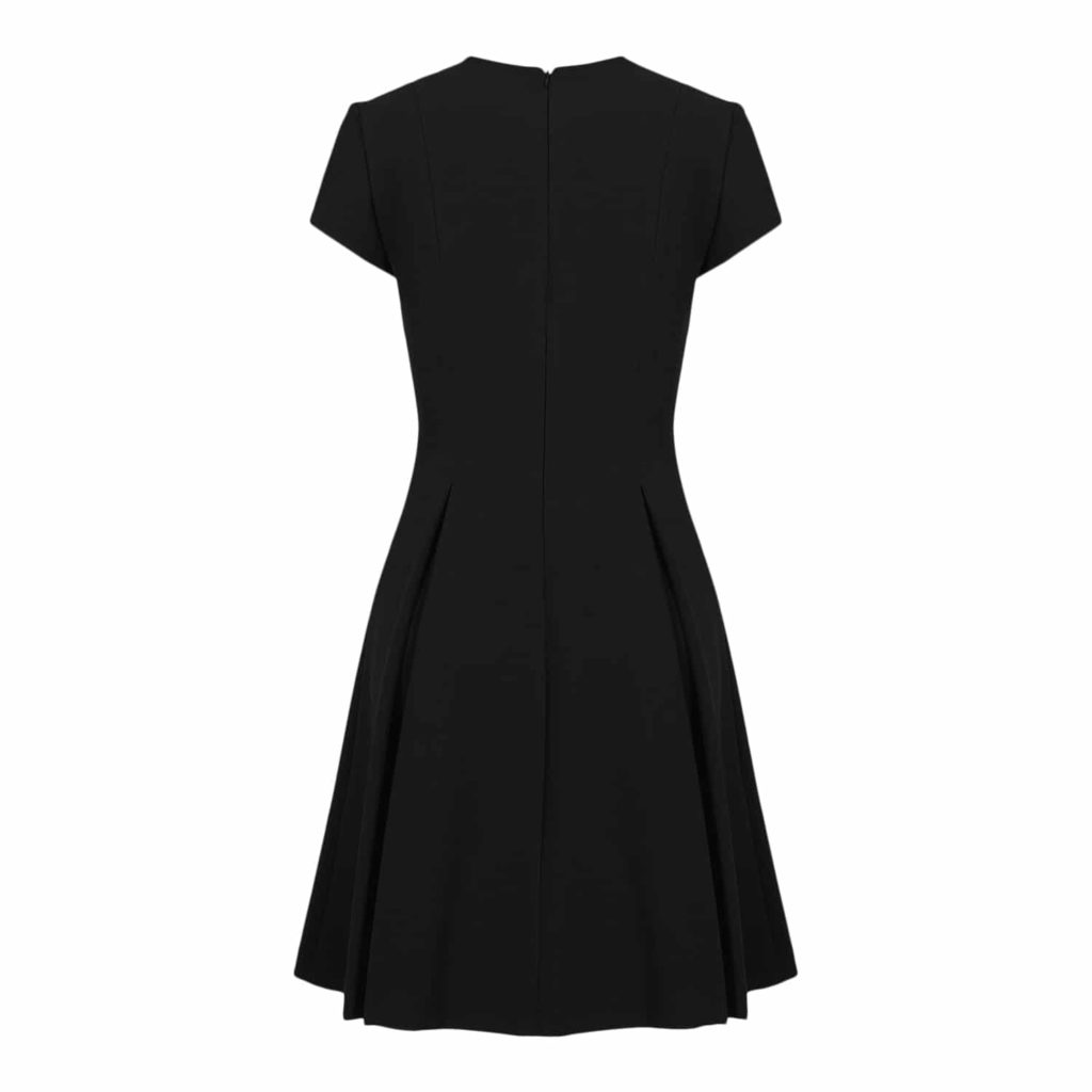 Emporio Armani Black Short Sleeved Dress - Image 2