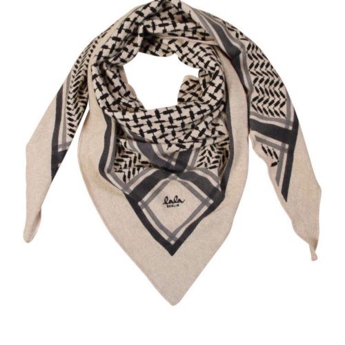 Lala Berlin Triangle Trinity Classic Scarf Dune M