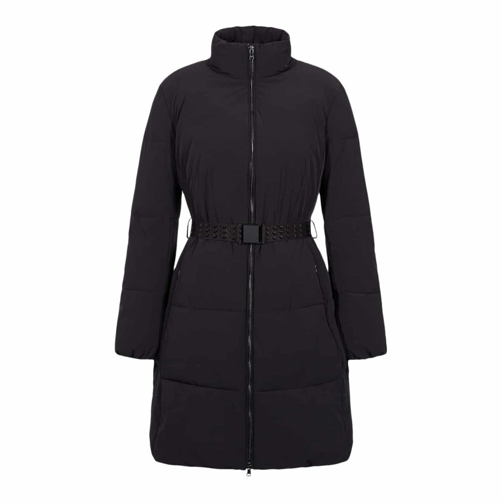 Emporio Armani Black Silk Nylon Jacket