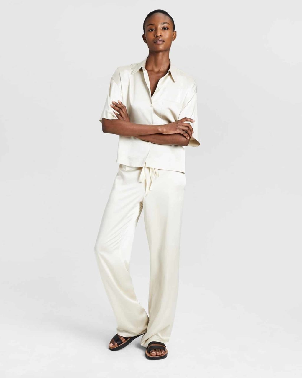 Theory Creme Winszlee Vintage Pants - Image 2