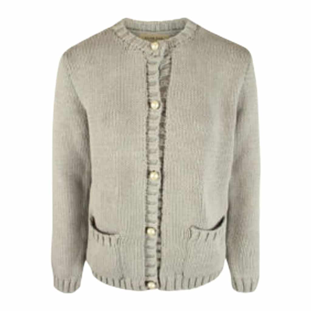 Elise Gug Cardigan Med Perle